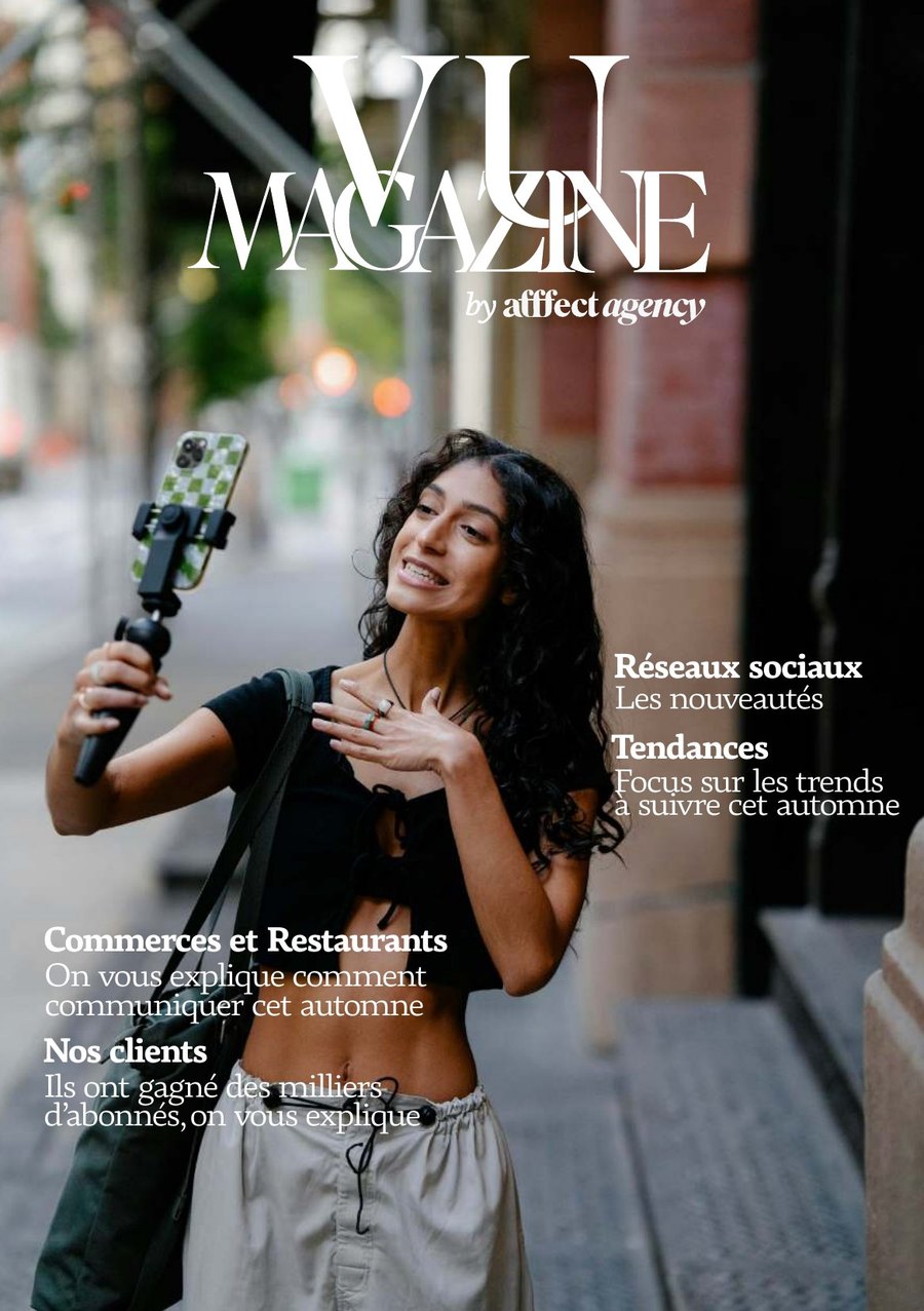 Le Book de Maison Communication, portfolio de l'agence présenté sous forme de magazine